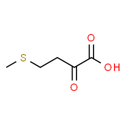 ChemSpider 2D Image | 4-(Methylthio)-2-oxobutyric acid | C5H8O3S