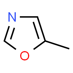 ChemSpider 2D Image | Oxazole, 5-methyl | C4H5NO