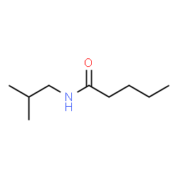 ChemSpider 2D Image | N-Isobutylpentanamide | C9H19NO