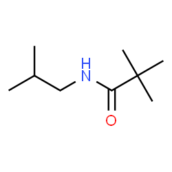 ChemSpider 2D Image | N-Isobutyl-2,2-dimethylpropanamide | C9H19NO