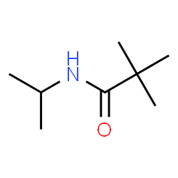 ChemSpider 2D Image | N-Isopropyl-2,2-dimethylpropanamide | C8H17NO