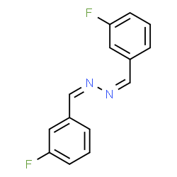 ChemSpider 2D Image | (1Z,2Z)-Bis(3-fluorobenzylidene)hydrazine | C14H10F2N2