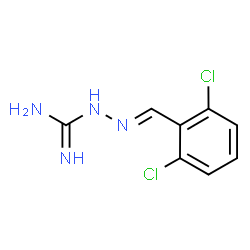 ChemSpider 2D Image | Guanabenz | C8H8Cl2N4