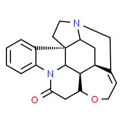 ChemSpider 2D Image | (8xi,12xi,16xi)-Strychnidin-10-one | C21H22N2O2