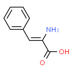 ChemSpider 2D Image | Phenyldehydroalanine | C9H9NO2