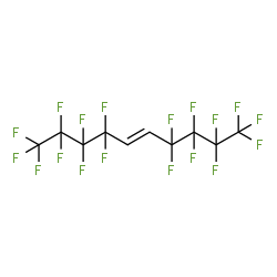 ChemSpider 2D Image | 5,6-Perfluorodecene, (5E)- | C10H2F18