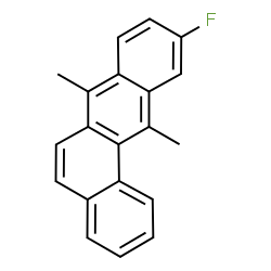 ChemSpider 2D Image | 10-Fluoro-7,12-dimethyltetraphene | C20H15F