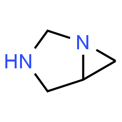 ChemSpider 2D Image | 1,3-Diazabicyclo[3.1.0]hexane | C4H8N2