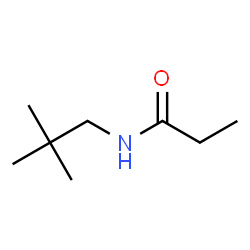 ChemSpider 2D Image | N-(2,2-Dimethylpropyl)propanamide | C8H17NO