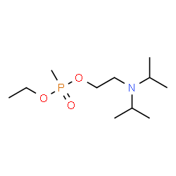 ChemSpider 2D Image | 2-(Diisopropylamino)ethyl ethyl methylphosphonate | C11H26NO3P