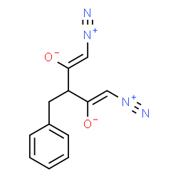 ChemSpider 2D Image | (1Z,4Z)-3-Benzyl-1,5-bis(diazonio)-1,4-pentadiene-2,4-diolate | C12H10N4O2