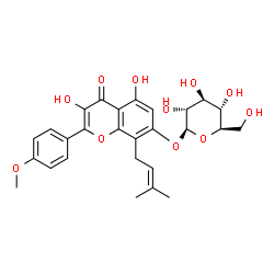 ChemSpider 2D Image | Icariside I | C27H30O11