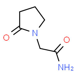 ChemSpider 2D Image | Piracetam | C6H10N2O2