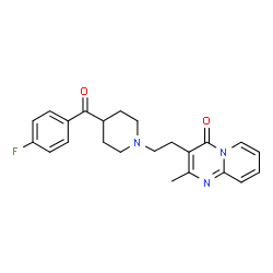 ChemSpider 2D Image | pirenperone | C23H24FN3O2