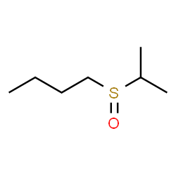 ChemSpider 2D Image | Sulfoxide, butyl isopropyl | C7H16OS