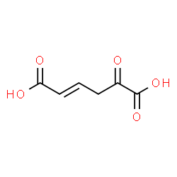 ChemSpider 2D Image | 4-oxalocrotonic acid | C6H6O5