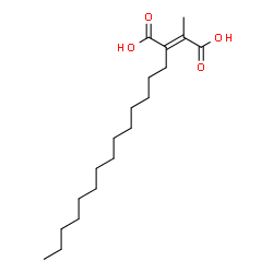 ChemSpider 2D Image | (2E)-2-Methyl-3-tetradecyl-2-butenedioic acid | C19H34O4