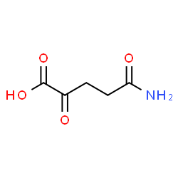 ChemSpider 2D Image | 2-Keto-glutaramic acid | C5H7NO4