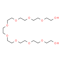 ChemSpider 2D Image | Nonaethylene Glycol | C18H38O10