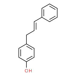 ChemSpider 2D Image | 4-[(2E)-3-Phenyl-2-propen-1-yl]phenol | C15H14O