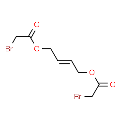 ChemSpider 2D Image | 1,4-Bis-(bromoacetoxy)-2-butene | C8H10Br2O4
