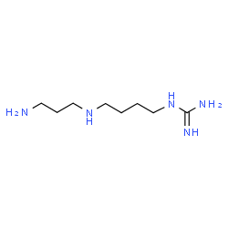 ChemSpider 2D Image | N(1)-aminoaminopropylagmatine | C8H21N5