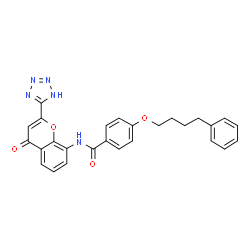 ChemSpider 2D Image | Pranlukast | C27H23N5O4