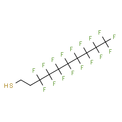 ChemSpider 2D Image | 1H,1H,2H,2H- Perfluorodecanethiol | C10H5F17S