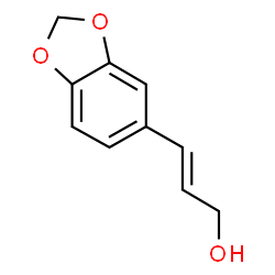 ChemSpider 2D Image | 3,4-methylenedioxycinnamylic alcohol | C10H10O3