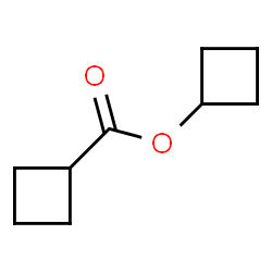 ChemSpider 2D Image | Cyclobutyl cyclobutanecarboxylate | C9H14O2