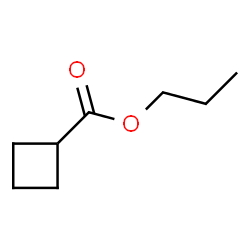 ChemSpider 2D Image | Propyl cyclobutanecarboxylate  | C8H14O2