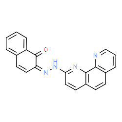 ChemSpider 2D Image | MEN-15658 | C22H14N4O