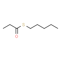 ChemSpider 2D Image | S-Pentyl propanethioate  | C8H16OS