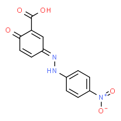 ChemSpider 2D Image | Alizarine Yellow R | C13H9N3O5