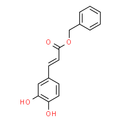 ChemSpider 2D Image | Benzyl 3,4-dihydroxycinnamate | C16H14O4