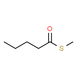ChemSpider 2D Image | S-Methyl pentanethioate | C6H12OS