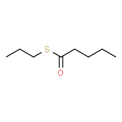 ChemSpider 2D Image | S-Propyl pentanethioate  | C8H16OS