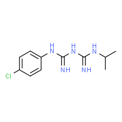 ChemSpider 2D Image | PROGUANIL | C11H16ClN5