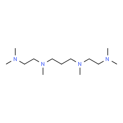 ChemSpider 2D Image | N,N'-Bis(2-dimethylaminoethyl)-N,N'-dimethylpropane-1,3-diamine | C13H32N4