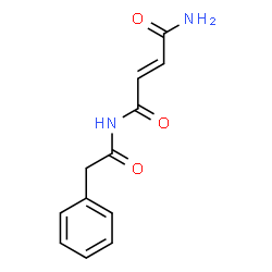 ChemSpider 2D Image | (2E)-N-(Phenylacetyl)-2-butenediamide | C12H12N2O3