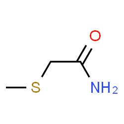 ChemSpider 2D Image | 2-(Methylthio)acetamide | C3H7NOS