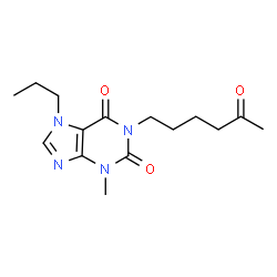 ChemSpider 2D Image | Propentofylline | C15H22N4O3