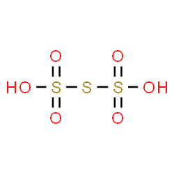 ChemSpider 2D Image | trithionic acid | H2O6S3