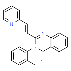 ChemSpider 2D Image | piriqualone | C22H17N3O