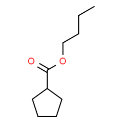 ChemSpider 2D Image | Butyl cyclopentanecarboxylate | C10H18O2