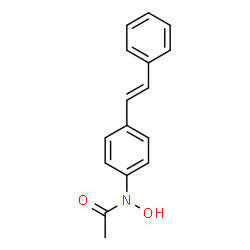 ChemSpider 2D Image | 4-(N-Hydroxyacetamido)stilbene | C16H15NO2