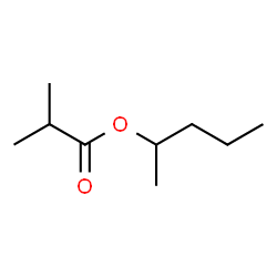 ChemSpider 2D Image | 2-Pentanyl 2-methylpropanoate | C9H18O2