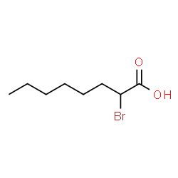 ChemSpider 2D Image | 2-Bromocaprylic acid | C8H15BrO2