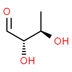 ChemSpider 2D Image | (2S,3R)-2,3-Dihydroxybutanal | C4H8O3