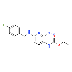 ChemSpider 2D Image | Flupirtine | C15H17FN4O2